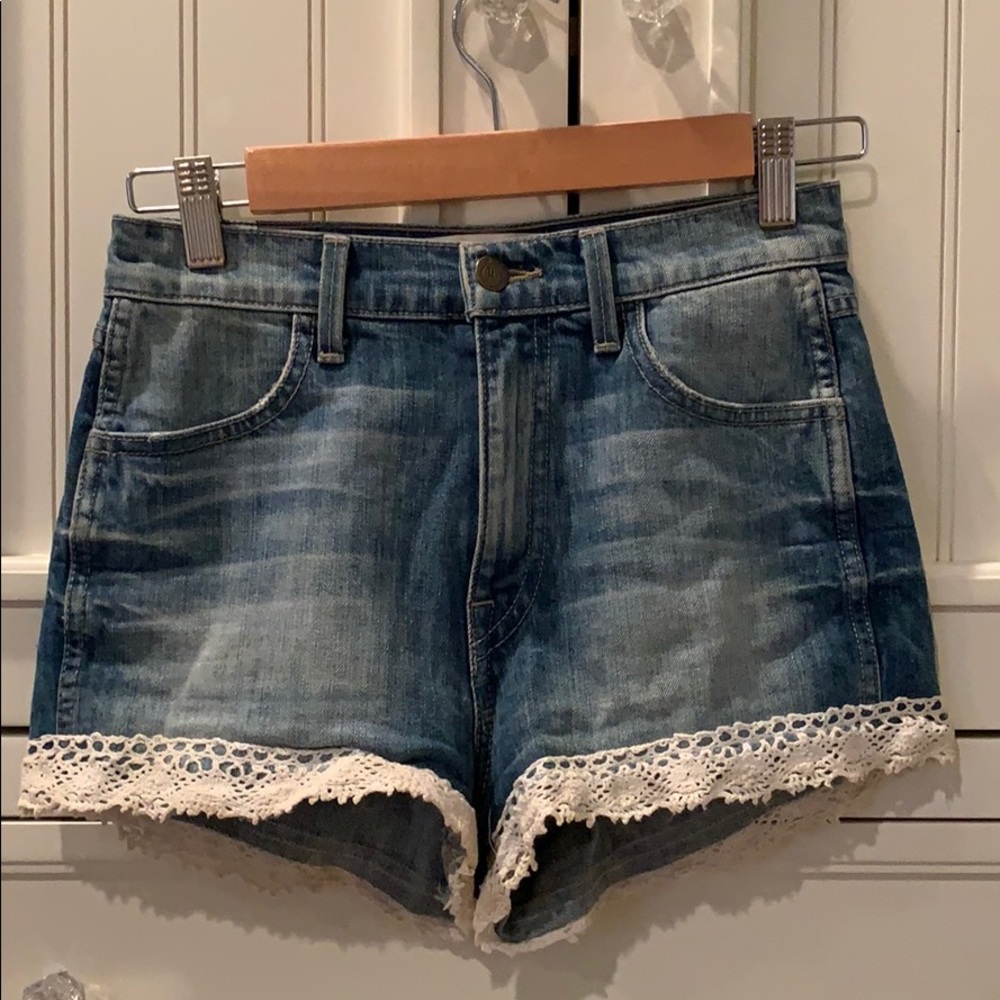 wildfox denim shorts